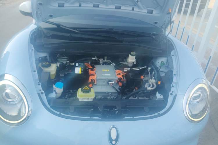 Used ORA Good Cat 2021 400km Standard Range Athena Edition Lithium Iron Phosphate Engine Bay