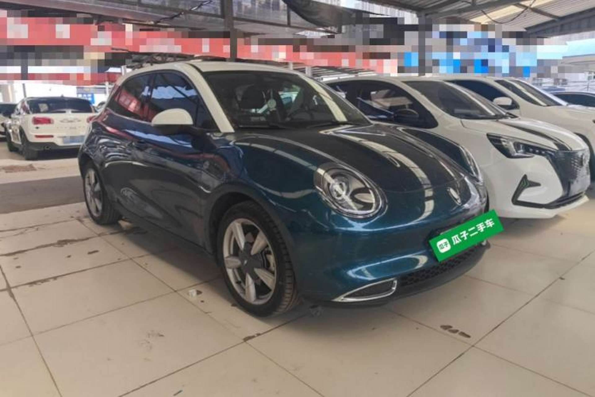 Used ORA Good Cat 2021 500km Long-Range Poseidon Edition Lithium-Ion Battery Front Right 45 Deg