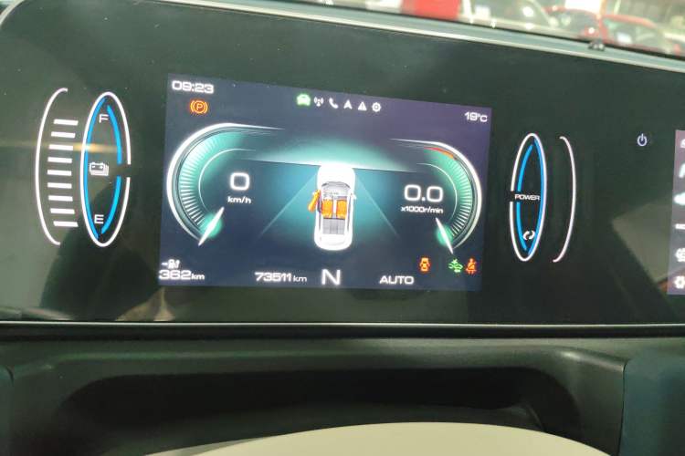 Used ORA Good Cat 2021 400km Standard Range Muse Edition Lithium Iron Phosphate Instrument Cluster