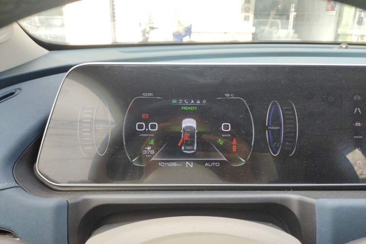 Used ORA Good Cat 2021 400km Standard Range Venus Edition Lithium Iron Phosphate Instrument Cluster