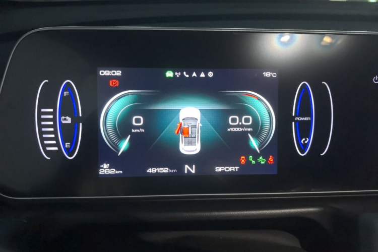 Used ORA Good Cat 2021 400km Standard Range Athena Edition Lithium Iron Phosphate Instrument Cluster