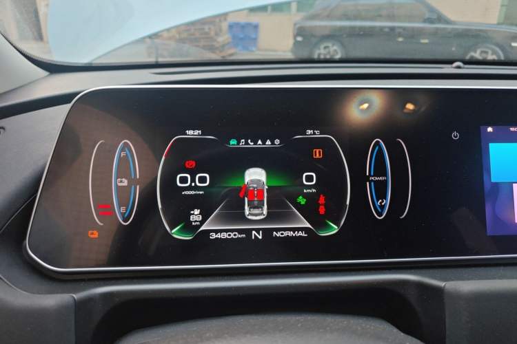 Used ORA Good Cat 2021 400km Standard Range Venus Edition Lithium Iron Phosphate Instrument Cluster