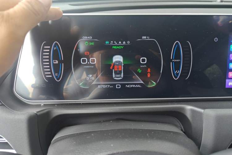 Used ORA Good Cat 2021 400km Standard Range Venus Edition Lithium-Ion Battery Instrument Cluster