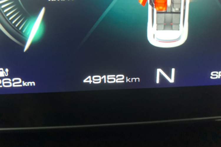 Used ORA Good Cat 2021 400km Standard Range Athena Edition Lithium Iron Phosphate Odometer Close Up