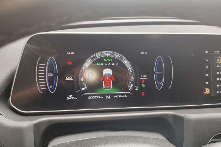 Used ORA Good Cat 2021 400km Standard Range Athena Edition Lithium Iron Phosphate Odometer Close Up