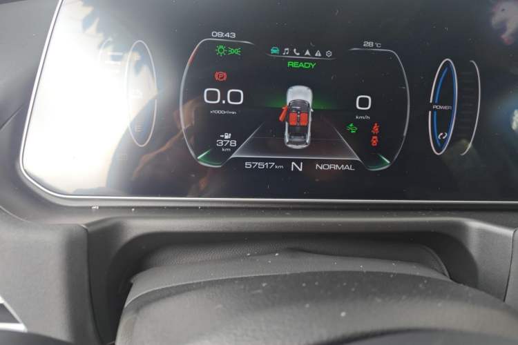 Used ORA Good Cat 2021 400km Standard Range Venus Edition Lithium-Ion Battery Odometer Close Up