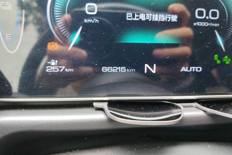 Used ORA Good Cat 2021 400km Standard Range Athena Edition Lithium Iron Phosphate Odometer Close Up