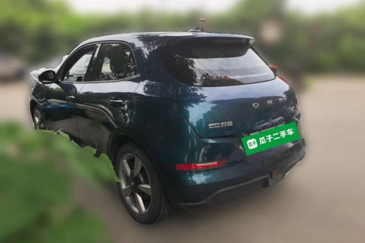 Used ORA Good Cat 2021 500km Long-Range Poseidon Edition Lithium-Ion Battery Rear Left 45 Deg
