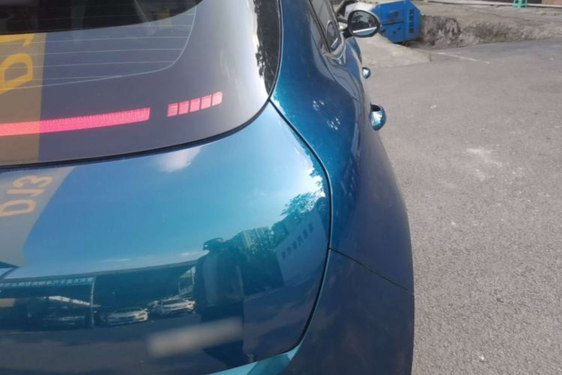 Used ORA Good Cat 2021 400km Standard Range Venus Edition Lithium Iron Phosphate Right Rear Taillight