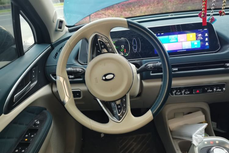 Used ORA Good Cat 2021 400km Standard Range Athena Edition Lithium Iron Phosphate Steering Wheel