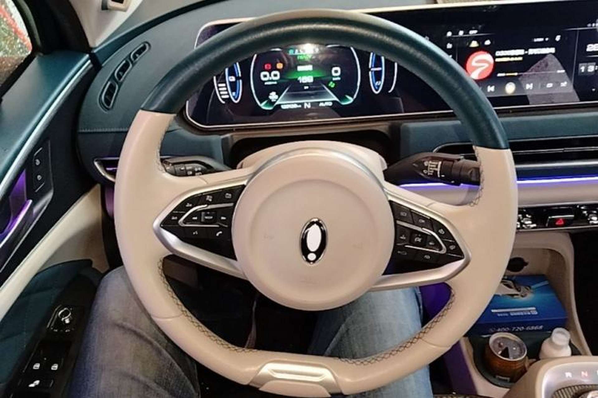 Used ORA Good Cat 2021 400km Standard Range Athena Edition Lithium-Ion Battery Steering Wheel
