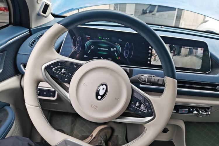 Used ORA Good Cat 2021 400km Standard Range Athena Edition Lithium Iron Phosphate Steering Wheel