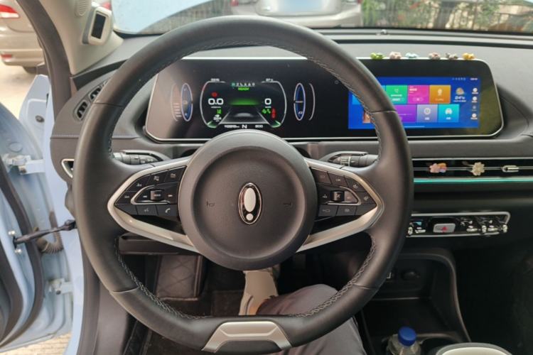 Used ORA Good Cat 2021 400km Standard Range Athena Edition Lithium Iron Phosphate Steering Wheel