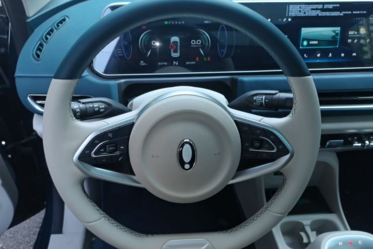Used ORA Good Cat 2021 400km Standard Range Venus Edition Lithium Iron Phosphate Steering Wheel