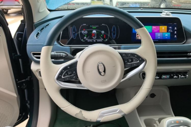 Used ORA Good Cat 2021 400km Standard Range Venus Edition Lithium-Ion Battery Steering Wheel