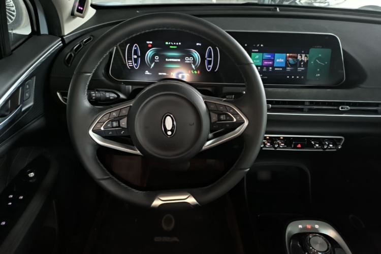 Used ORA Good Cat 2021 400km Standard Range Athena Edition Lithium Iron Phosphate Steering Wheel