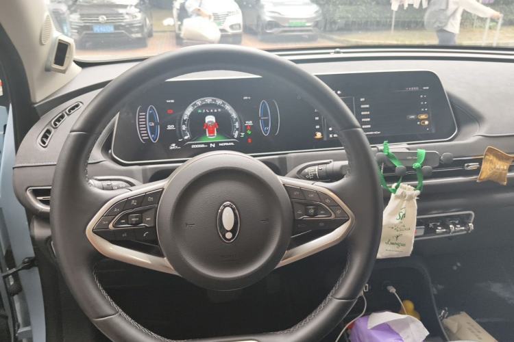 Used ORA Good Cat 2021 400km Standard Range Athena Edition Lithium Iron Phosphate Steering Wheel