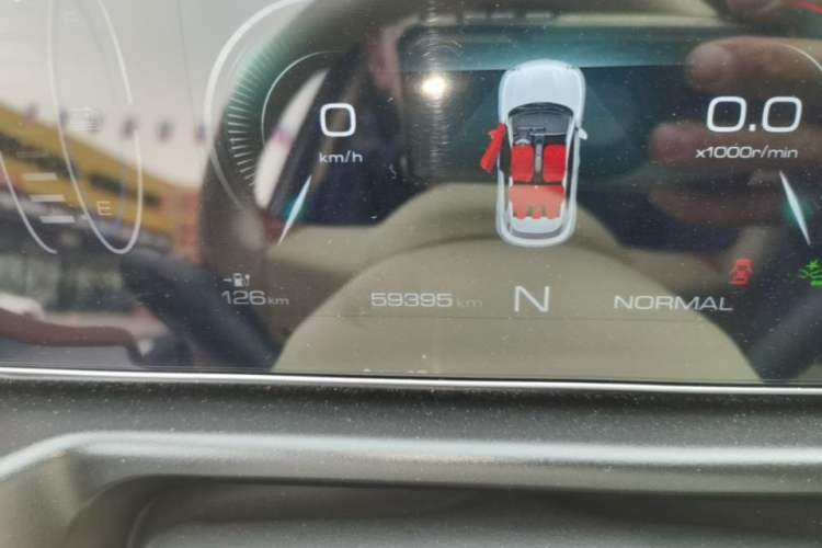 Used ORA Good Cat 2021 500km Long-Range Poseidon Edition Lithium-Ion Battery Instrument Cluster