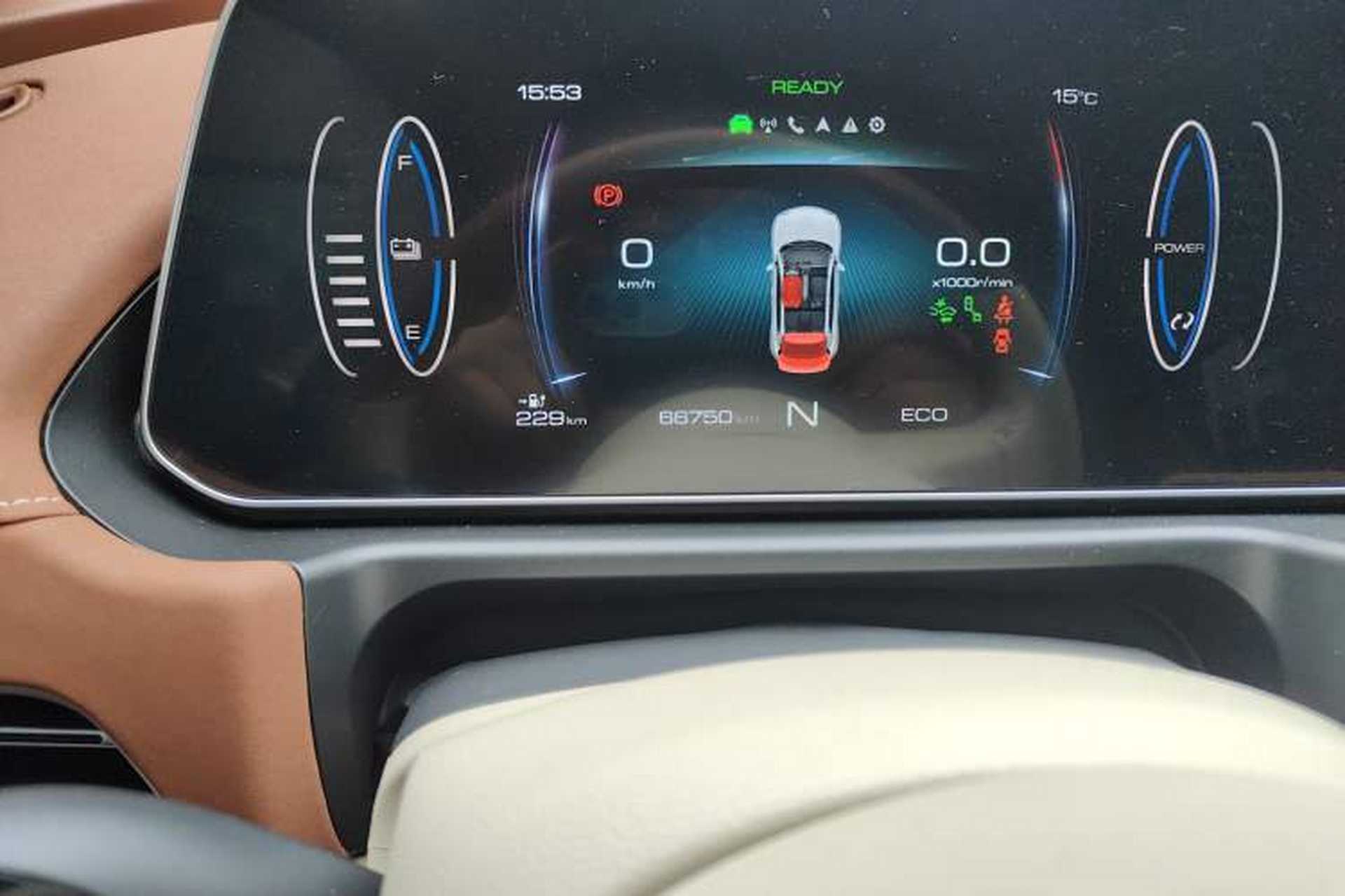 Used ORA Good Cat 2021 400km Standard Range Athena Edition Lithium Iron Phosphate Odometer Close Up