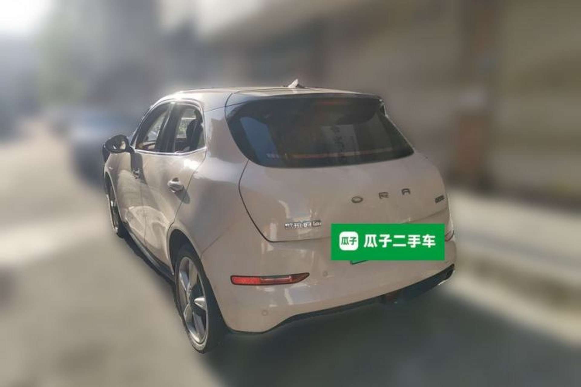 Used ORA Good Cat 2021 400km Standard Range Athena Edition Lithium-Ion Battery Rear Left 45 Deg