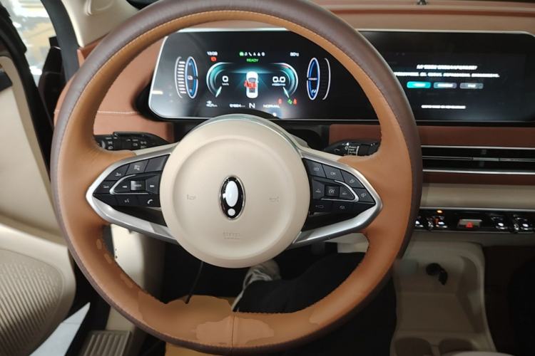 Used ORA Good Cat 2021 400km Standard Range Venus Edition Lithium Iron Phosphate Steering Wheel