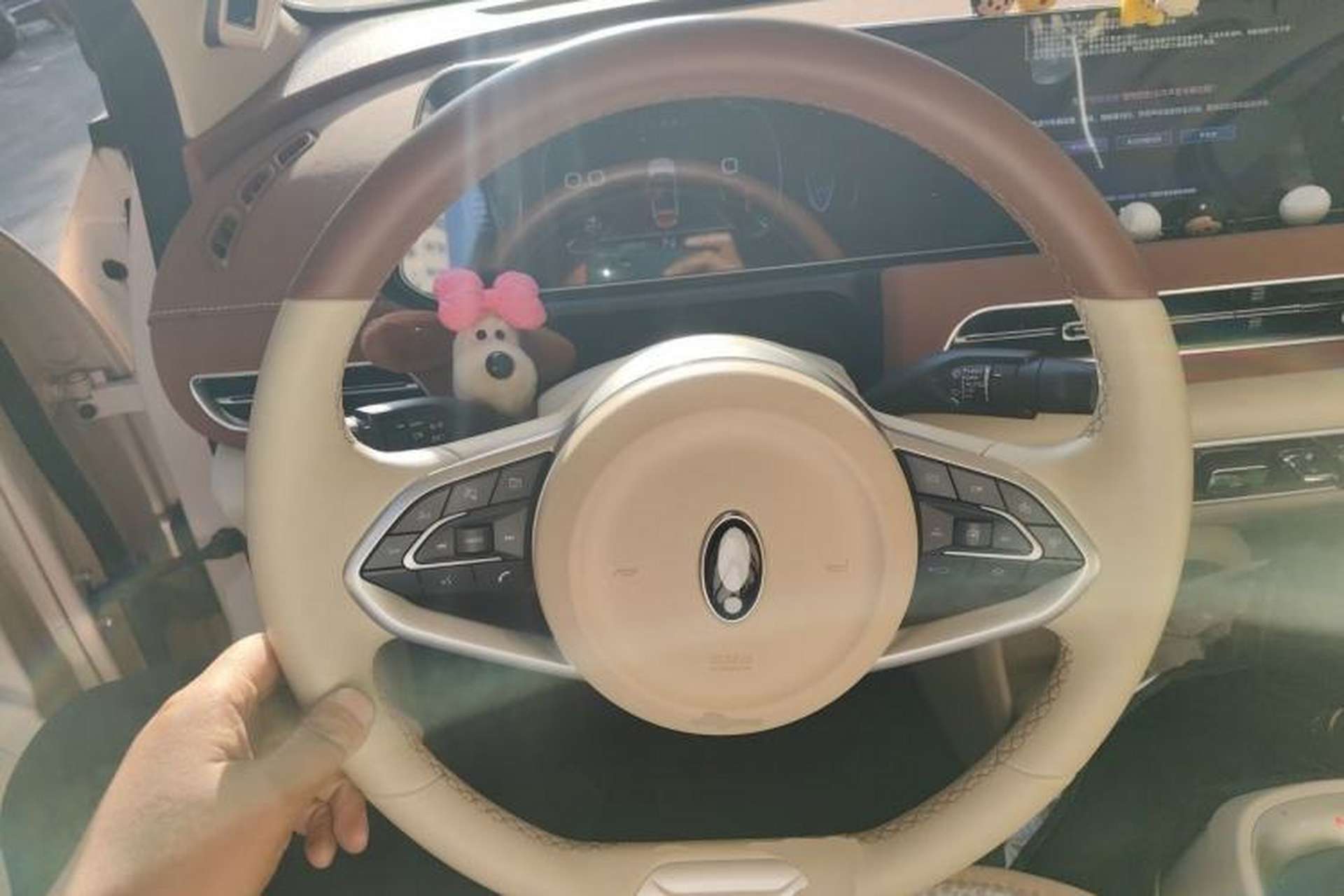 Used ORA Good Cat 2021 400km Standard Range Athena Edition Lithium-Ion Battery Steering Wheel