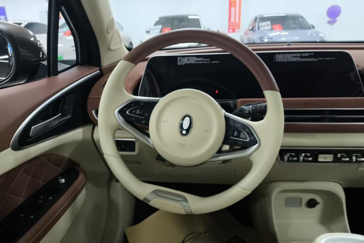 Used ORA Good Cat 2021 400km Standard Range Venus Edition Lithium Iron Phosphate Steering Wheel