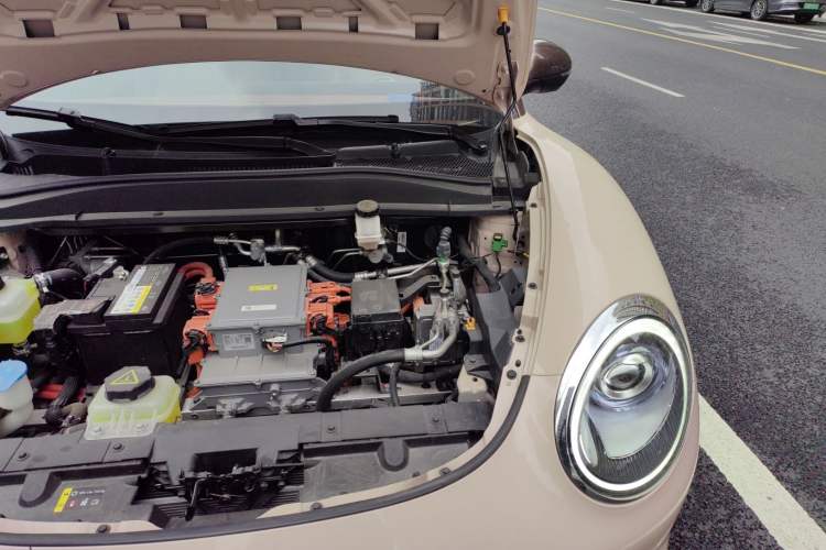 Used ORA Good Cat 2021 400km Standard Range Athena Edition Lithium Iron Phosphate Engine Bay Left