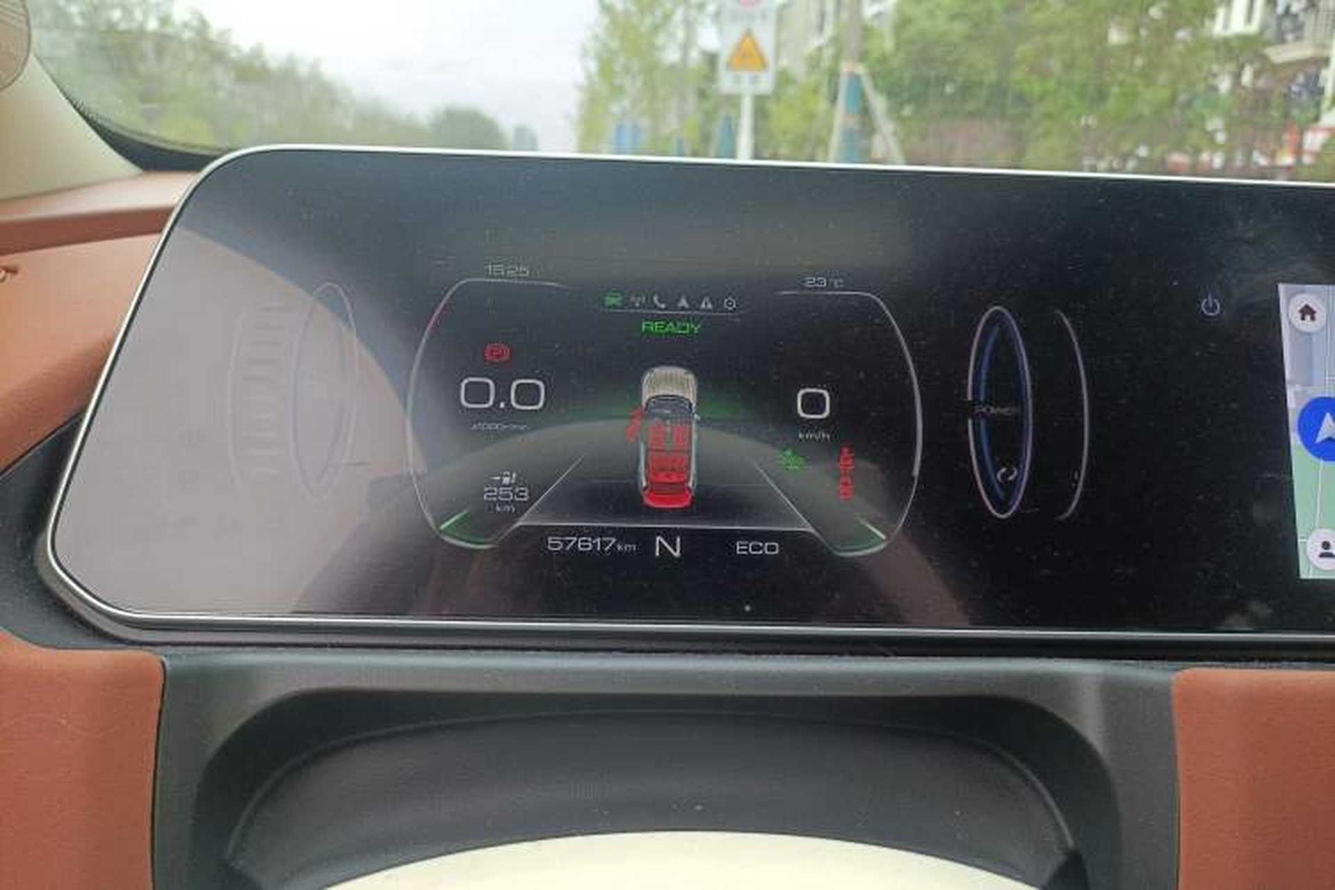 Used ORA Good Cat 2021 500km Long-Range Poseidon Edition Lithium-Ion Battery Instrument Cluster