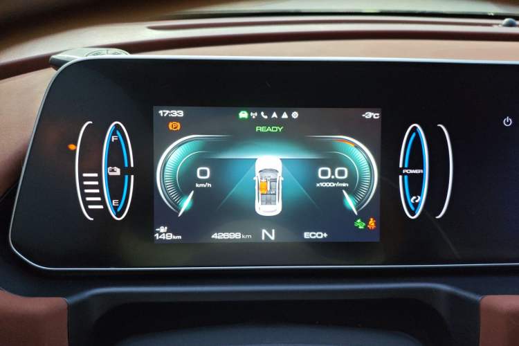 Used ORA Good Cat 2021 400km Standard Range Athena Edition Lithium-Ion Battery Instrument Cluster
