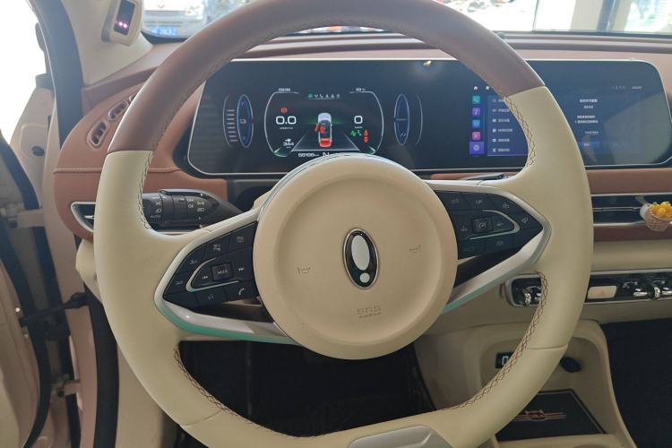 Used ORA Good Cat 2021 400km Standard Range Athena Edition Lithium Iron Phosphate Steering Wheel