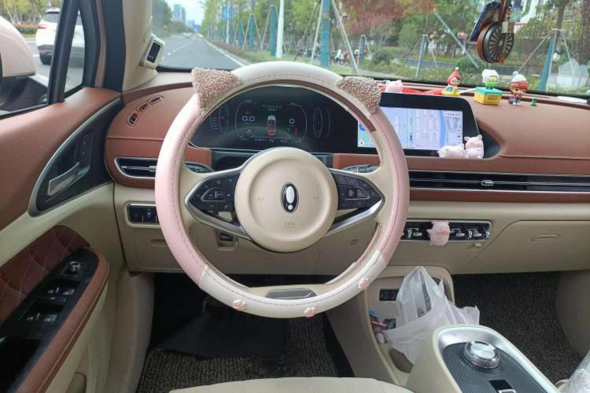 Used ORA Good Cat 2021 500km Long-Range Poseidon Edition Lithium-Ion Battery Steering Wheel