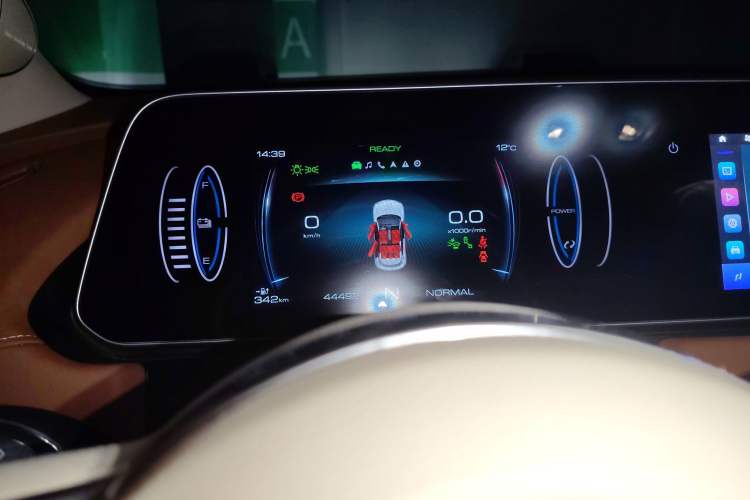 Used ORA Good Cat 2021 400km Standard Range Athena Edition Lithium Iron Phosphate Instrument Cluster