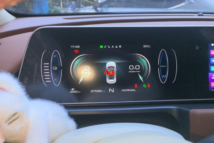 Used ORA Good Cat 2021 400km Standard Range Venus Edition Lithium Iron Phosphate Instrument Cluster
