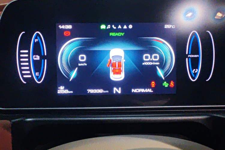 Used ORA Good Cat 2021 400km Standard Range Athena Edition Lithium-Ion Battery Instrument Cluster