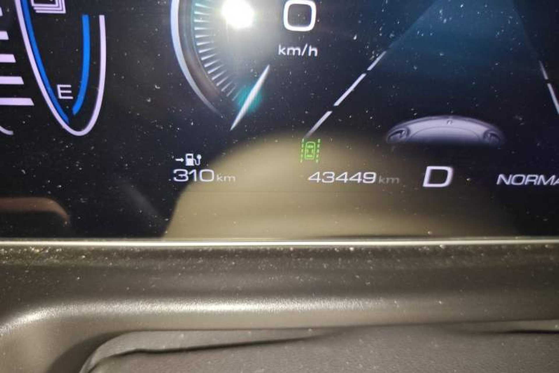 Used ORA Good Cat 2021 400km Standard Range Athena Edition Lithium Iron Phosphate Odometer Close Up