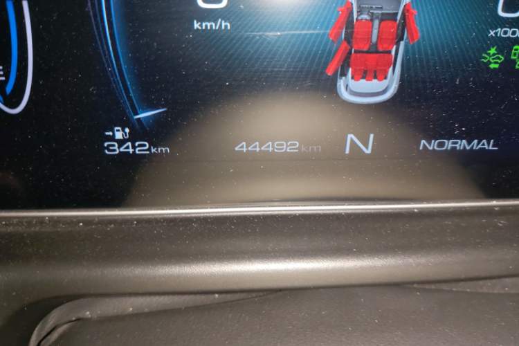 Used ORA Good Cat 2021 400km Standard Range Athena Edition Lithium Iron Phosphate Odometer Close Up