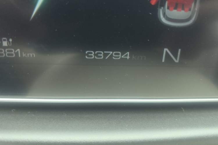 Used ORA Good Cat 2021 400km Standard Range Athena Edition Lithium Iron Phosphate Odometer Close Up