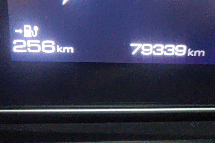 Used ORA Good Cat 2021 400km Standard Range Athena Edition Lithium-Ion Battery Odometer Close Up