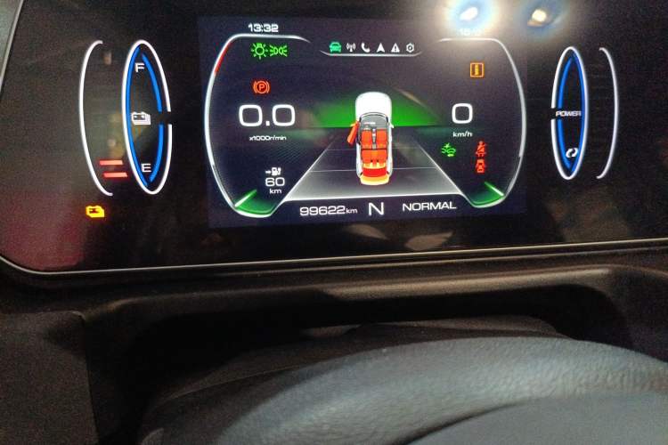 Used ORA Good Cat 2021 400km Standard Range Athena Edition Lithium-Ion Battery Odometer Close Up