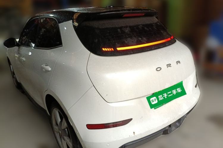 Used ORA Good Cat 2021 400km Standard Range Athena Edition Lithium-Ion Battery Rear Left 45 Deg