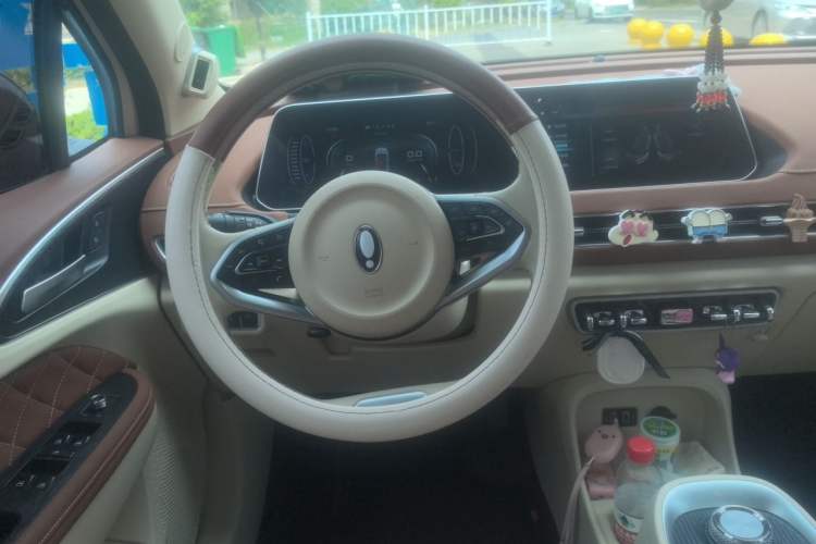 Used ORA Good Cat 2021 400km Standard Range Athena Edition Lithium Iron Phosphate Steering Wheel