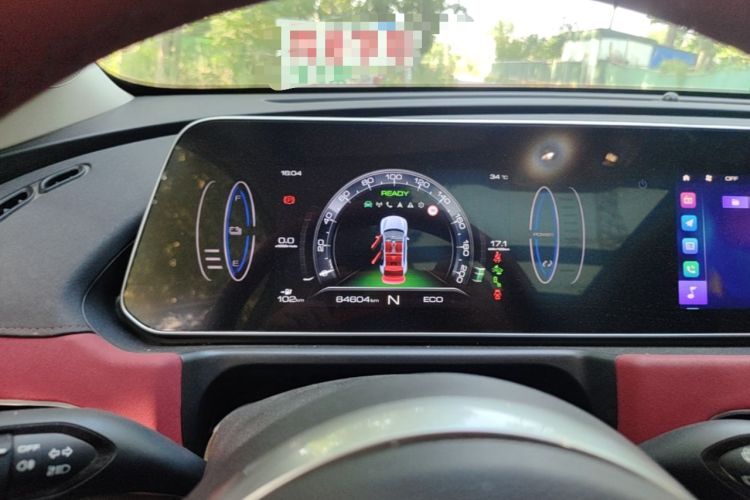 Used ORA Good Cat 2021 500km Long-Range Poseidon Edition Lithium-Ion Battery Instrument Cluster
