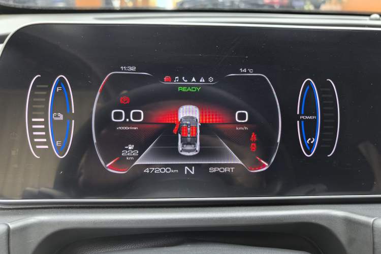 Used ORA Good Cat 2021 400km Standard Range Muse Edition Lithium Iron Phosphate Odometer Close Up