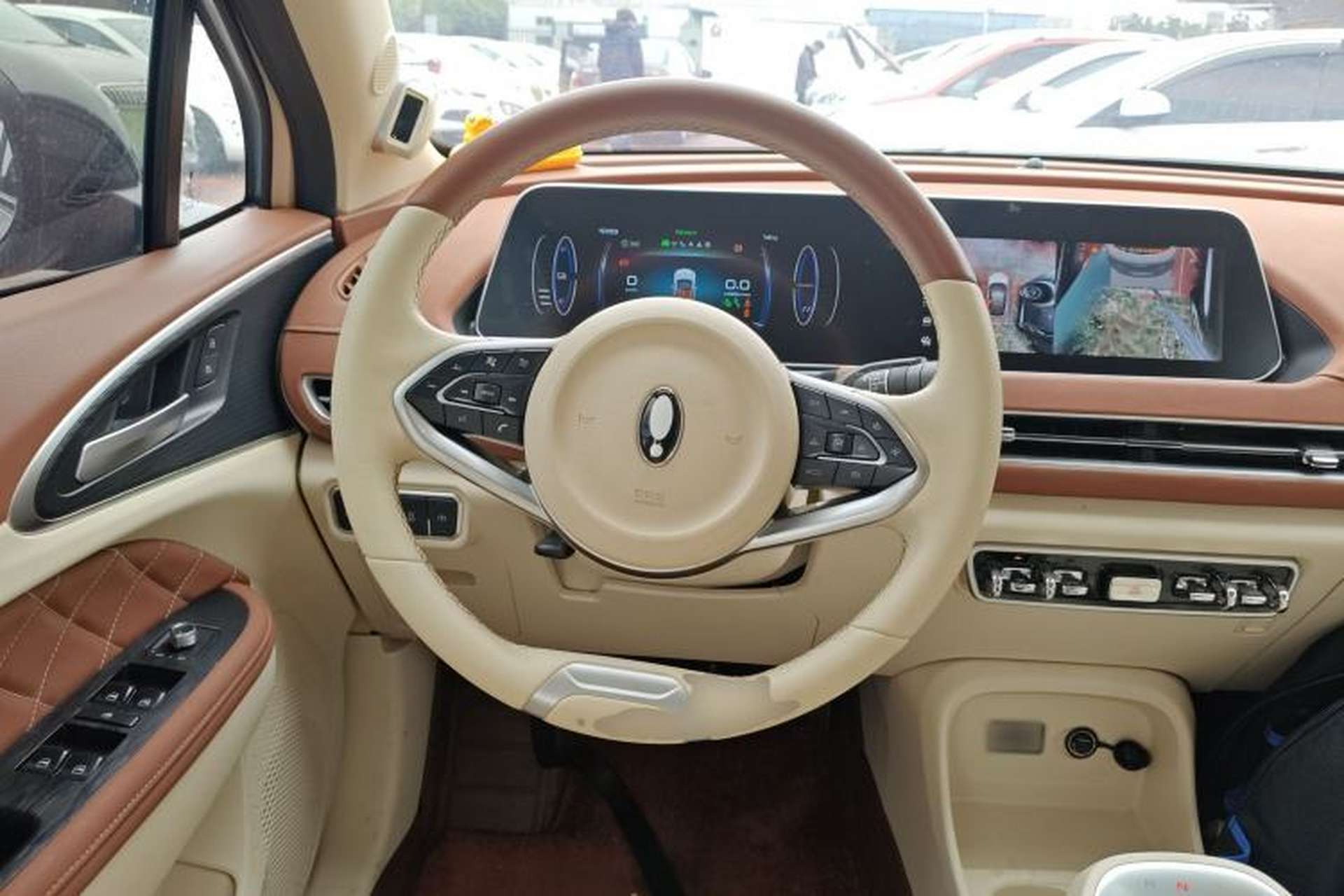 Used ORA Good Cat 2021 400km Standard Range Athena Edition Lithium Iron Phosphate Steering Wheel