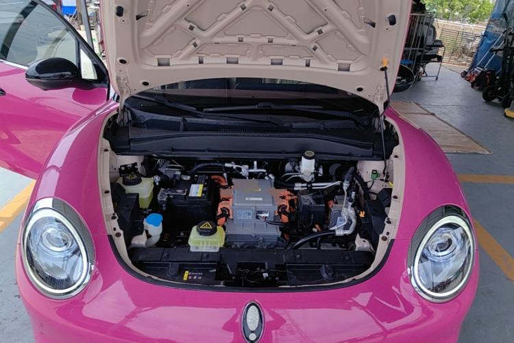 Used ORA Good Cat 2021 400km Standard Range Venus Edition Lithium Iron Phosphate Engine Bay