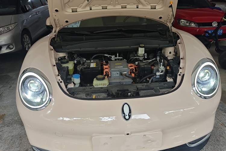 Used ORA Good Cat 2021 400km Standard Range Athena Edition Lithium Iron Phosphate Engine Bay