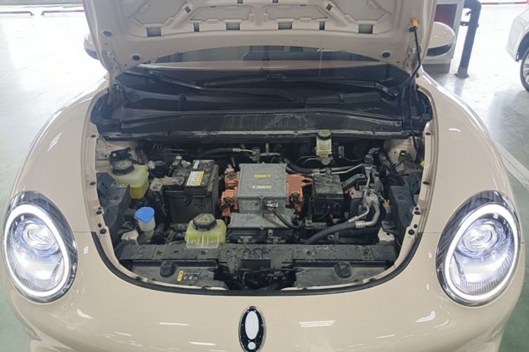 Used ORA Good Cat 2021 400km Standard Range Venus Edition Lithium Iron Phosphate Engine Bay