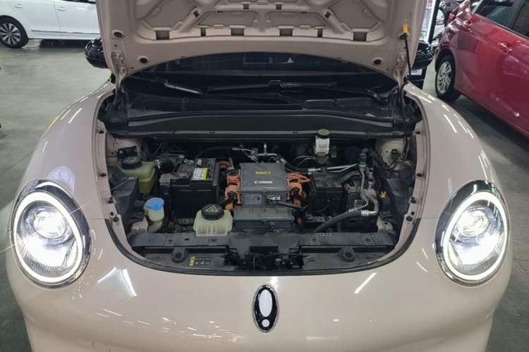 Used ORA Good Cat 2021 400km Standard Range Venus Edition Lithium-Ion Battery Engine Bay
