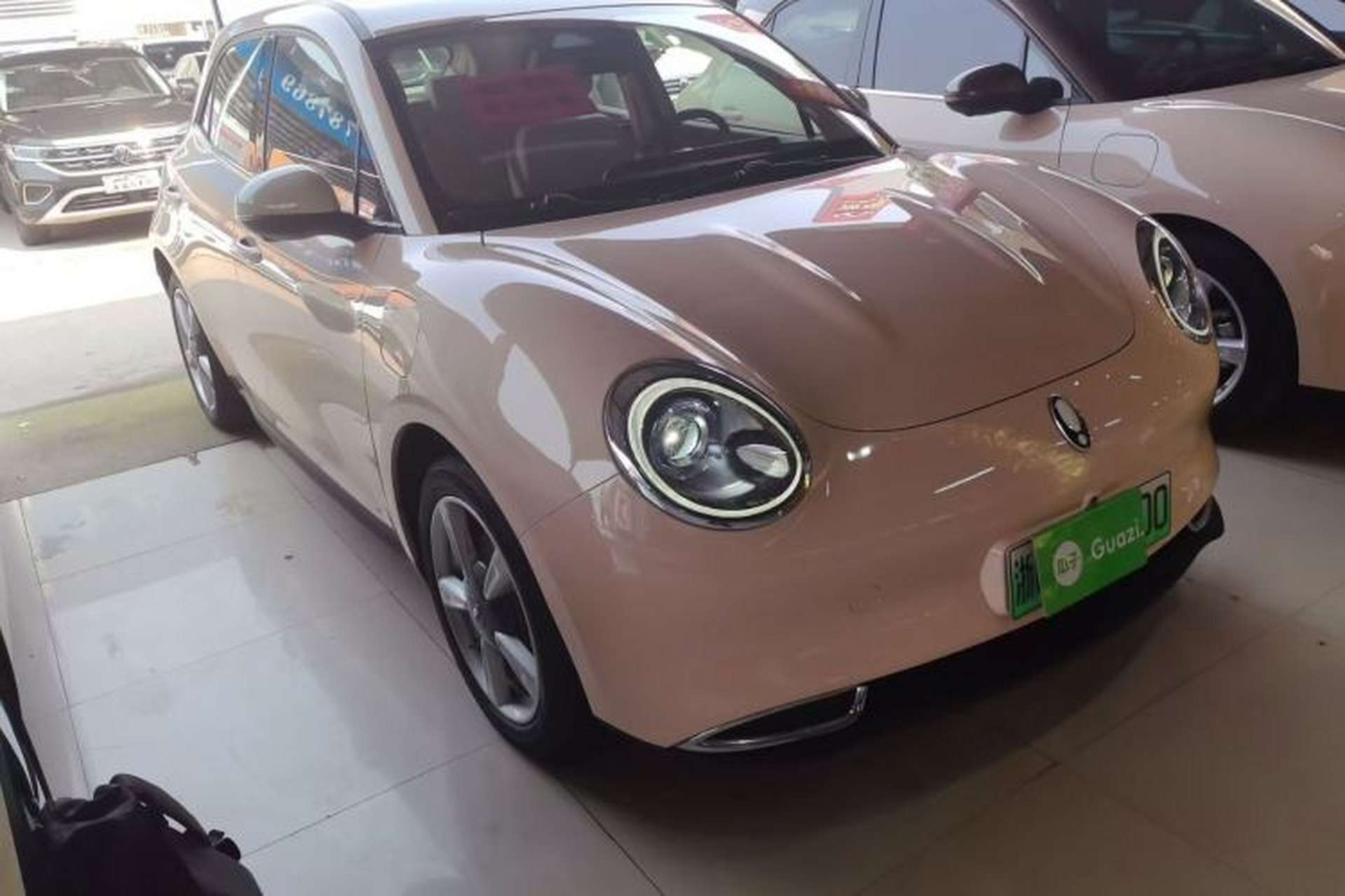 Used ORA Good Cat 2021 400km Standard Range Venus Edition Lithium-Ion Battery Front Right 45 Deg